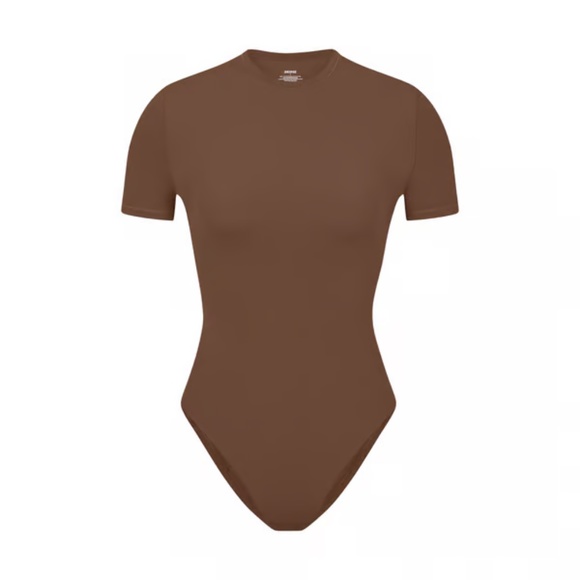 Skims T-shirt Bodysuit Size Medium Jasper - Picture 1 of 5